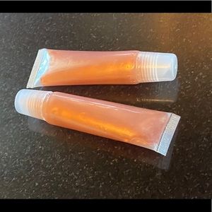 2 Rose gold sunset lipglosses